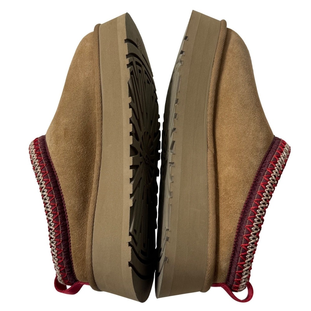 UGG Tazz II Platform Slipper NEW Women 7 Chestnut - Picture 6 of 14
